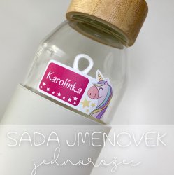 EGYSZARVÚ névcímke-készlet (42 db)