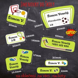 SPORT matricakészlet (48 db)