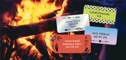 Etichete cu nume termoadezive AVENTURĂ 45x20 mm (24 buc.)