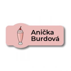 VASALHATÓ névcímkék FINOMSÁGOK 35x15 mm (44 db)