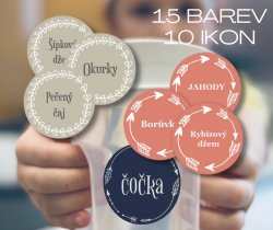 BOHO SADA na kořenky 44mm (12ks)