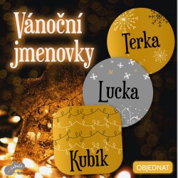 KARÁCSONY 20 névcímkék - KÉSZLET (20 db)