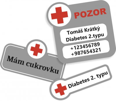 MA Autocolante medicale SET (15 buc.)