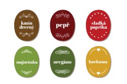 RETRO - SET pentru casă (12 buc.) 