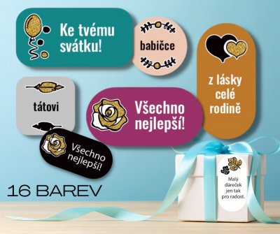 Névcímkék AJÁNDÉKOKRA (14 db) 