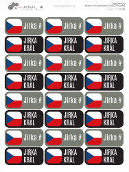 45x20 mm FOTÓMATRICA - KÉSZLET3, 2x12 (24 db)