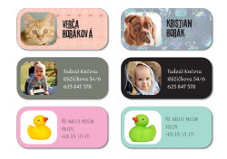 45x20mm  FOTO SAMOLEPKA - SADA 2 x foto(24Ks)