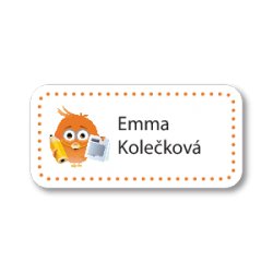 CSIBÉK névcímkék 35x17 mm (36 db)