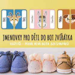Animăluțe PENTRU ÎNCĂLȚĂMINTE 34x21 mm (32 buc.)