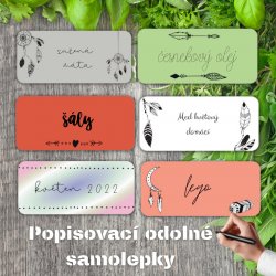 Felírható matricák KALAND 45x20 mm (24 db)