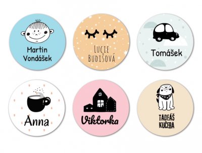 HYGGE simboluri 30 mm (20 buc.)