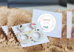 HANDMADE MINI samolepky 22mm (42KS)