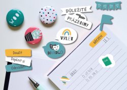 Pentru agendă CUTE autocolante (84 buc.)