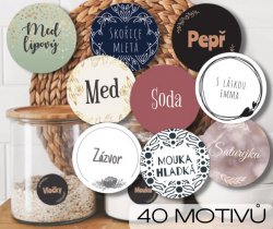 ACASĂ SET universal de etichete 30 mm (20 buc.)