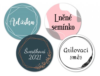 GEO - SET pentru condimente 40 mm (12 buc.)