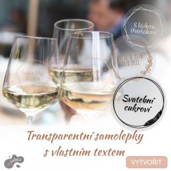 GEO TRANSPARENT - SET de autocolante 40 mm (12 buc.)