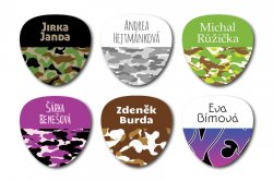 TEREPMINTA névcímkék 27x27 mm (30 db)