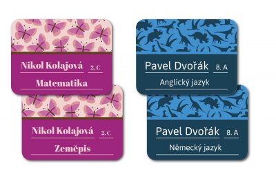 Pentru caiete MIX 47x35 mm (15 buc.)