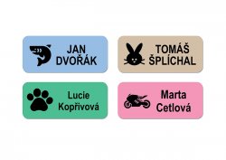 MA IKON névcímkék 35x15 mm (22 db)