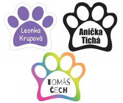 MA MANCS névcímkék 28x25 mm (12 db)