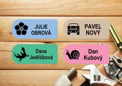 IKONA BARVY jmenovky 35x15 mm (44Ks)