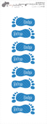 MA Névcímkék CIPŐRE 40x20 mm (8 db)