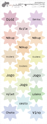 MA - STELUȚE - SET 28 mm (17 buc.)