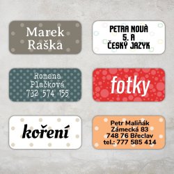 PÖTTYÖK - KÉSZLET 45x20 mm (24 db)