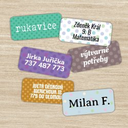 PÖTTYÖK - KÉSZLET 45x20 mm (24 db)
