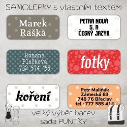 PÖTTYÖK - KÉSZLET 45x20 mm (24 db)