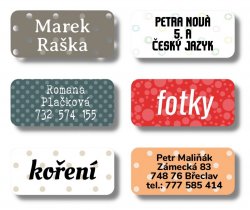 PÖTTYÖK - KÉSZLET 45x20 mm (24 db)