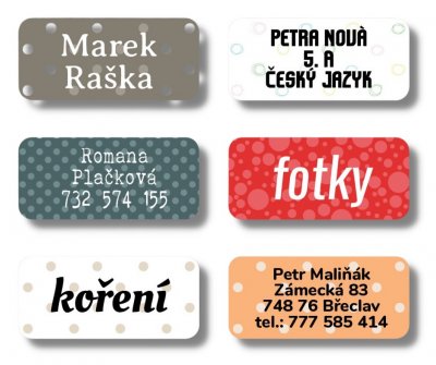 PÖTTYÖK - KÉSZLET 45x20 mm (24 db)