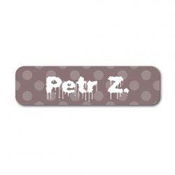 BULINE etichetă cu nume nu doar pentru articole de scris 40x10 mm (45 buc.)