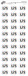 MA - vasalható MINI Pöttyök 22x15 mm (33 db)