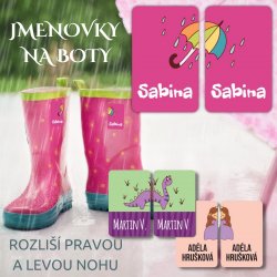 Óvodai JELEK CIPŐRE (30 db)