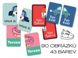 Óvodai JELEK CIPŐRE (30 db)