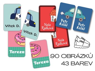 SIMBOLURI pentru grădiniță PENTRU ÎNCĂLȚĂMINTE (30 buc.)