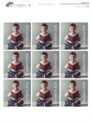 45x45 mm AUTOCOLANT FOTO (9 buc.)