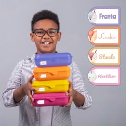 CĂPȘORI de animale - SET - etichete cu nume (40 buc.)