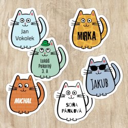 MA - CICA névcímke 32x34 mm (10 db)