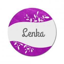HANDMADE matricák és KARÁCSONYI névcímkék KÉSZLET 43 mm (12 db)