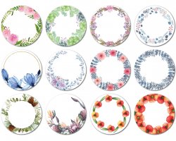 44 mm FOTÓMATRICA KOSZORÚK készlet (12 db)