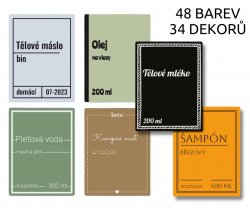 SPA - SET de autocolante, 60x80 mm (4 buc.+4 buc.)