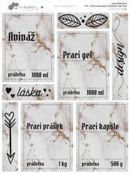 SPA - SET de autocolante, 60x80 mm (4 buc.+4 buc.)