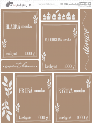 SPA - SET de autocolante, 60x80 mm (4 buc.+4 buc.)