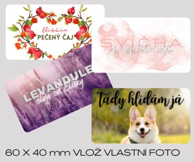 MA - 60x40 mm AUTOCOLANT FOTO (4 buc.)