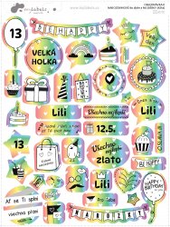 SZÜLETÉSNAPI határidőnaplóba és AJÁNDÉKOKRA (42 db)