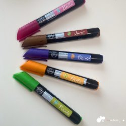 SIMBOLURI GRĂDINIȚĂ - etichete cu nume SET 2 (36 buc.)