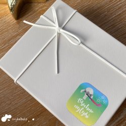 SZÜLETÉSNAPI névcímkék ajándékokra 15 db