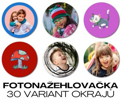 MA - 30 mm VASALHATÓ FOTÓCÍMKE ÓVODAI KÉSZLET 10x1 db